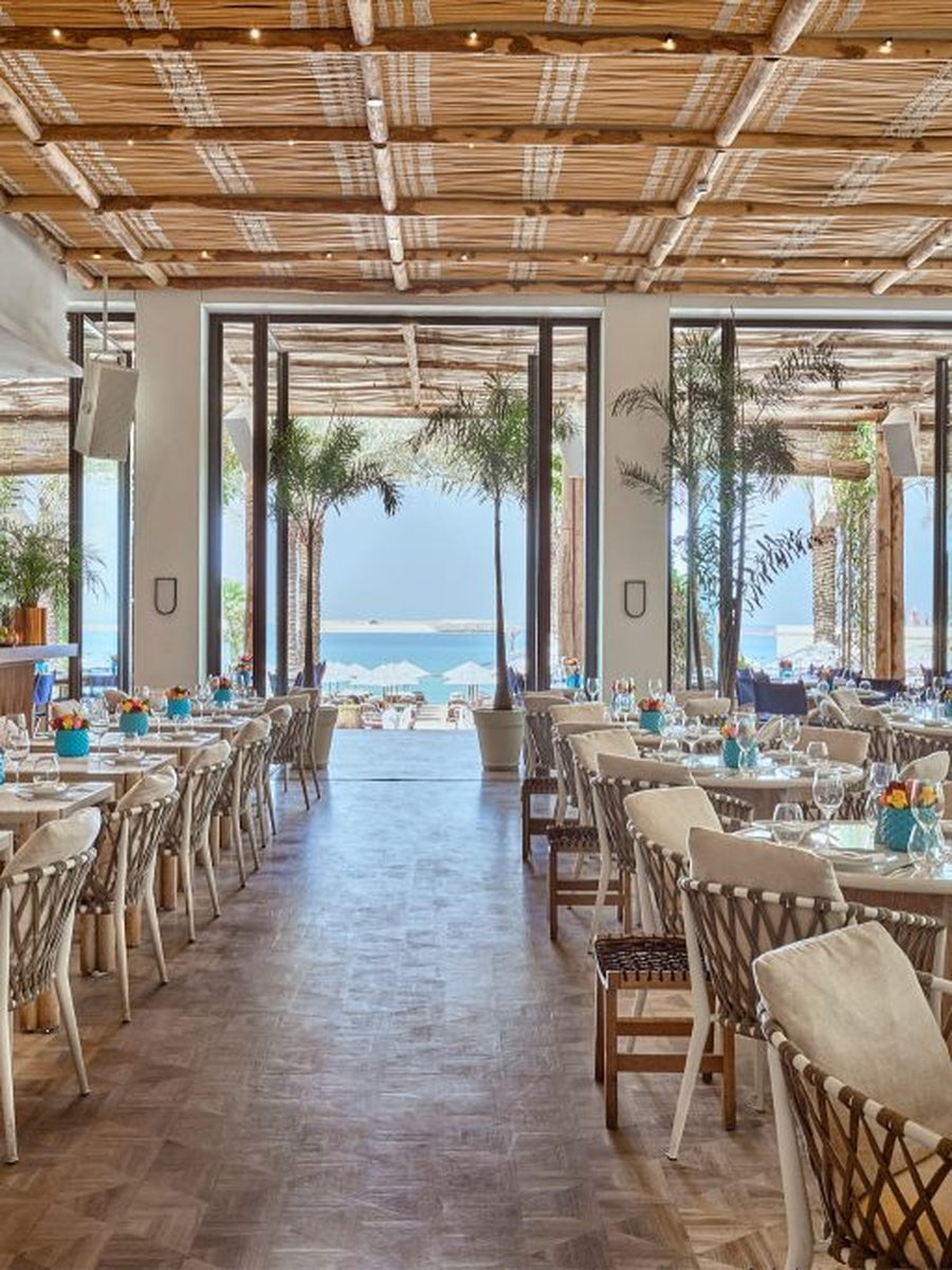 Dining at Nammos Dubai